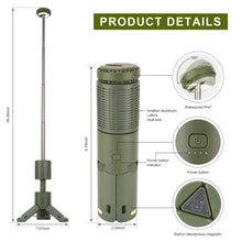 Load image into Gallery viewer, Camping Light Telescopic and Collapsible Night Light Mobile Lighting 10000mAh Battery Built-in Magnetic Road Light Flash Light