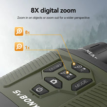 Load image into Gallery viewer, SVBONY SX31 Zoom Digital Infrared Night Vision Binocular Telescope,for Hunting Camping Professional 4K Night Vision Device