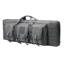 Load image into Gallery viewer, LQARMY 32 38 42 48 inch Tactical Double Rifle Case Molle Rifle Bag Sniper Airsoft Gun Case Backpack Hunting Gun Holster
