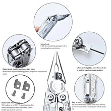 Load image into Gallery viewer, DOKOYU 20 in 1 7CR17 Multi Tools Pliers Set Gifts for Men Professional Multi-tool for DIY Outdoor Camping EDC Tools Swiss