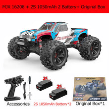 Load image into Gallery viewer, MJX16207 16208 1/16 RC Car 70KM/h Brushless HYPER GO 2.4G 4WD Racing Car Off-Road Remote Control RC Truck Hobby Toy
