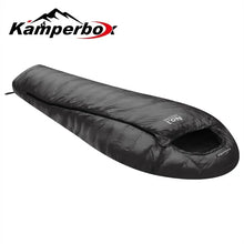 Load image into Gallery viewer, Ultralight Trekking Sleeping Bag Down Blanket Thermal for Cold Us Military Compression Winter Camping Waterproof Goose Warm