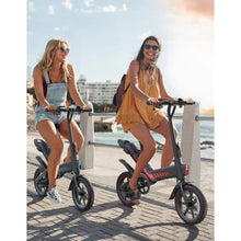 Load image into Gallery viewer, 14'' Folding Electric Bike for Adults Peak 500W Ebike for Teenagers 18.6 MPH Ebike Up to 45 Miles Foldable Electric Mini Bicycle