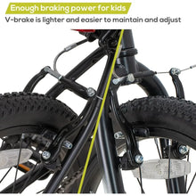 Load image into Gallery viewer, Kids Mountain Bike, for Boys 20 Inch Girls, with Dual Handbrakes and Kickstand,on Children's Day Single Speed Bicycles