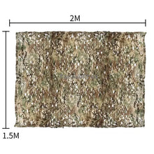 Load image into Gallery viewer, Camouflage Net Outdoor Hunting Wargame Tactical Blind Camo Nets Anti Ultraviolet Detection Cover Garden Sun Shelter