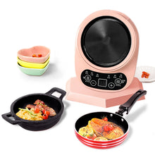 Load image into Gallery viewer, Mini Simulation Kitchen Toys Real Cooking Small Kitchen Pots