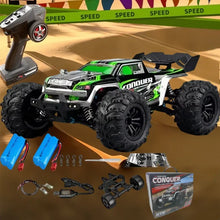 Load image into Gallery viewer, "1:16 4WD RC Car (50km/h): LED Lights, Off-road High-Speed Drift. For Boys & Off-road Fans. Monster Truck Toy