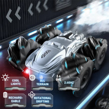 Load image into Gallery viewer, Remote Control Car, Double Sided 360° Rotating 4WD RC Cars, 2.4GHz Electric Race Stunt Toy Car Rechargeable