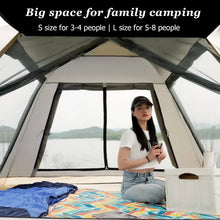 Load image into Gallery viewer, tent 5 ~ 8 people Outdoor Automatic Quick Open Tent Waterproof Camping Tent Family Outdoor Instant Setup Tent with Carring Bag