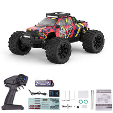 Load image into Gallery viewer, JIUSI PT14R 1/14 RC Racing Car 3S Battery 4WD 80km/h Brushless Motor 2.4G Remote Control 35C High Speed Off-road RC Truck