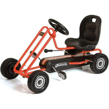 Load image into Gallery viewer, Lightning Ride On Pedal Go Kart Toy with Ergonomic Adjustable Bucket Seat, Handbrake, and Sharp Handling for Boys and Girls