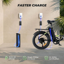 Load image into Gallery viewer, Electric Bike for Adults,750W Peak 20 mph Cargo Ebike Adult Electric Bicycles 55 miles Range E bike,48V 10.4Ah Removable Battery
