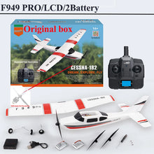 Load image into Gallery viewer, WLtoys F949 2.4G 3D6G 3Ch RC Airplane Fixed Wing Plane Outdoor Toys Drone RTF Upgrade Version Digital Servo F949S With Gyroscope