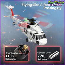 Load image into Gallery viewer, Wltoys K270 Black Hawk UH-60L Brushless Motor 4-CH RC Helicopter 2.4G 6-Axis Gyro Optical Flow Altitude Hold Gift for Boy Adult