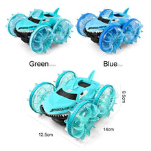 Load image into Gallery viewer, Rc Car Amphibious Vehicle Gesture Sensing Double-Sided Stunt Shark Amphibious Remote Control Cars with Light Toys for Boys Gifts