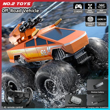 Load image into Gallery viewer, JJRC Q213 RC Off-road Stunt Car Amphibious Vehicle Children's Toy Cars 4WD 2.4G Pick-up Truck Water Cannon Remote Controlled Car