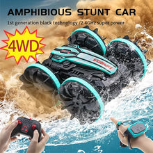 Load image into Gallery viewer, Toys for children novel children toys amphibious stunt car Car remote control Waterproof design 360°stunt rotation rc drift car