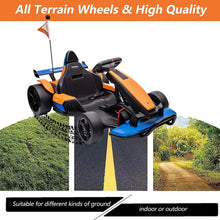 Load image into Gallery viewer, Electric Go Kart Ride on Go Kart for Kids with 2 Speeed 24V Powered 4 Wheels Licensed Mclaren, Vehicles Toys Ride