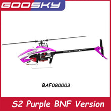 Load image into Gallery viewer, Goosky S2 Max Model Airplane 3d Remote Control Stunt Helicopter Dual Brushless Direct Drive Baf080001 Bnf/Rtf Toy Gift