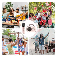 Load image into Gallery viewer, Kids Karaoke Machine Wireless Portable Speaker With Microphone Long Battery Life Rechargeable Audio Supplies With Dual Mic