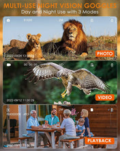 Load image into Gallery viewer, 4K Wifi Digital Night Vision Binoculars Device Infrared Night Vision Goggles 3'' Large Screen Full Dark 300m For Hunting Camping