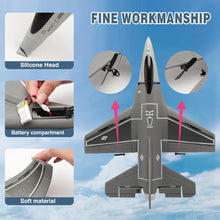 Load image into Gallery viewer, F16 RC Plane 3 Channel 6-Axis Gyro 2.4GHz Radio Controlled Hobby Glider Jet Aircraft EPP Foam Airplane for Kids & Beginners