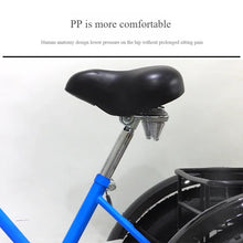 Load image into Gallery viewer, 24 inch high carbon steel 4.0 fat tire called tricycle 7 speed double disc brake elderly tricycle can be loaded with bike adults
