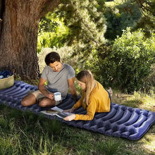 Load image into Gallery viewer, Sleeping Pad, Extra Thick 4inch Inflatable Camping Sleeping Pad, Built-in Presser Foot Pillow
