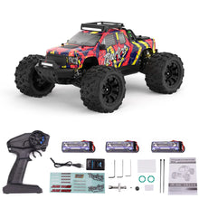 Load image into Gallery viewer, JIUSI PT14R 1/14 RC Racing Car 3S Battery 4WD 80km/h Brushless Motor 2.4G Remote Control 35C High Speed Off-road RC Truck