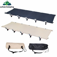 Load image into Gallery viewer, Lohascamping Outdoor Ultralight Folding Camping Bed Portable Folding Bed Backpacking Cot Travel Sleeping Cot Load within 150kg