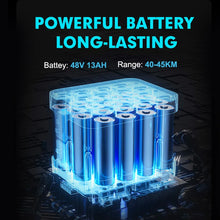 Load image into Gallery viewer, Mankeel MX-14 10" Off-road Tire Kick Electric Scooter 48V 13Ah 45km/h Foldable E-Scooter 800W Motor Electric Scooter For Adult