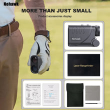 Load image into Gallery viewer, Nohawk Multifunctional Golf Laser Rangefinder Telescope with Flag-Lock Slope Distance Meter for Hunting Construction Monocular
