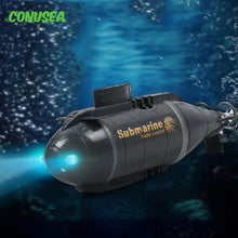 Load image into Gallery viewer, Rc Submarine Boat Underwater Simulation Rechargeable Electric Toys