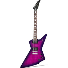 Load image into Gallery viewer, Stainless Steel and Ball End Frets Electric Guitars Rosewood Fretboard(Purple Color) Travel Guitar Kit Mahogany Guitar Body V