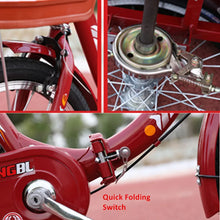 Load image into Gallery viewer, JayCreer 16 Inches Adult Tricycle Trike
