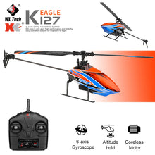 Load image into Gallery viewer, WLtoys K127 4CH RC Helicopters V911S 6-Aixs Gyroscope 2.4G remote Control Airplane Aircraft Model Toys for Children