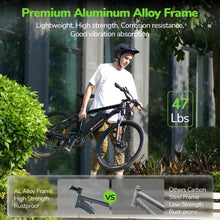 Load image into Gallery viewer, Electric Bike, 26" Commuting Electric Mountain Bicycle 20MPH Max Range 55+ Miles, Professional 35-Speed,10.4AH Removable Battery