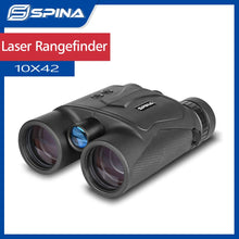 Load image into Gallery viewer, SPINA 10X42 Laser Rangefinder 1200 Meters Ranging Binoculars Telescope Tactical Hunting Outdoor Distance Measurement Waterproof