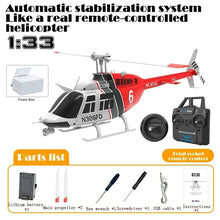 Load image into Gallery viewer, RC ERA C138 1:36 Remote Control Simulation RC Bell 206 Helicopter Altitude Hold 2.4g Genuine 6axis Gyro