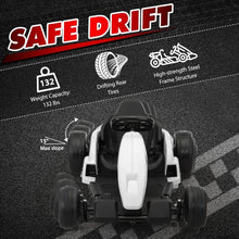 Load image into Gallery viewer, 24V Electric Drifting Go Kart,7Ah Battery Powered Electric Car Ride on, Electric Ride On/Safety Belt,Music,Horn,85W*2 Motor