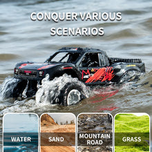 Load image into Gallery viewer, 4WD 2.4G Amphibious RC Car Off-road Climbing Remote Control Car JJRC Q156 Racing All-terrain Waterproof RC Truck Car Toys Gifts