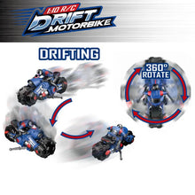 Load image into Gallery viewer, Rc Motorcycle Toys for Boys Electric Drift Rotate Stunt Bike