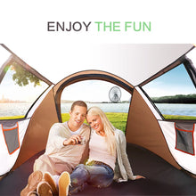 Load image into Gallery viewer, Outdoor Full-Automatic Instant Unfold Rain-Proof Tent Family Multi-Functional Portable Dampproof Camping Tent Suit