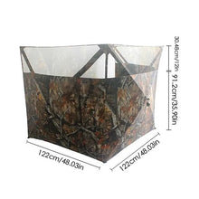 Load image into Gallery viewer, Hunting Blinds Ground Camouflage Tent With Mesh For Hunting Camouflage Tent Duck Hunting Blinds Tent Deer Blinds Quick Set up