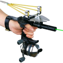 Load image into Gallery viewer, WILDHUNT Outdoor Shooting Fishing Slingshot Professional Hunting Big Powerful Laser Slingshot For Hunting Catapult Crossbow