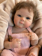 Load image into Gallery viewer, Full Body Vinyl Painted Skin Visible Veins Lifelike Newborn Baby Doll