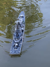 Load image into Gallery viewer, Remote Controlled Warship Battleship Lakes Pools Rivers Exhibits
