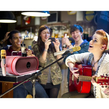 Load image into Gallery viewer, RHM Karaoke Machine,2 Wireless Microphones,Rechargeable Battery Speaker,Portable PA Speaker System with Bluetooth/AUX/USB/SD