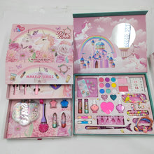 Load image into Gallery viewer, Kids Makeup Kit For Girl Real Makeup Toy Set