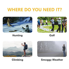 Load image into Gallery viewer, SPINA 10X42 Laser Rangefinder 1200 Meters Ranging Binoculars Telescope Tactical Hunting Outdoor Distance Measurement Waterproof